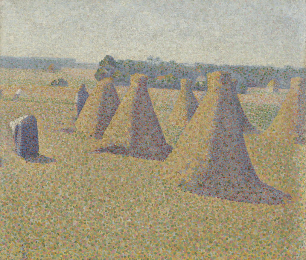 Scène de moisson. Image courtesy of Christie's