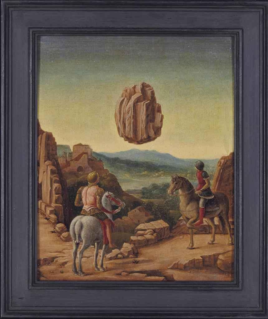 Studies Into The Past (2010). Sold for $27,100 in 2014. Image courtesy of Christie's