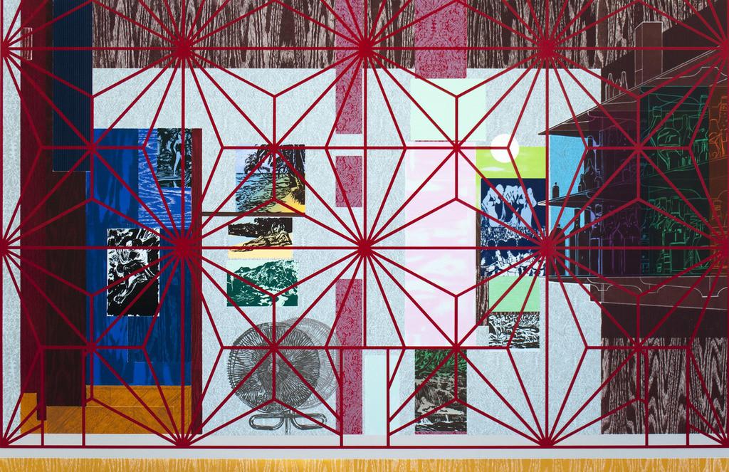 Welcome Home: Margaritas by Hurvin Anderson sold for $15,600. Image courtesy of Phillips