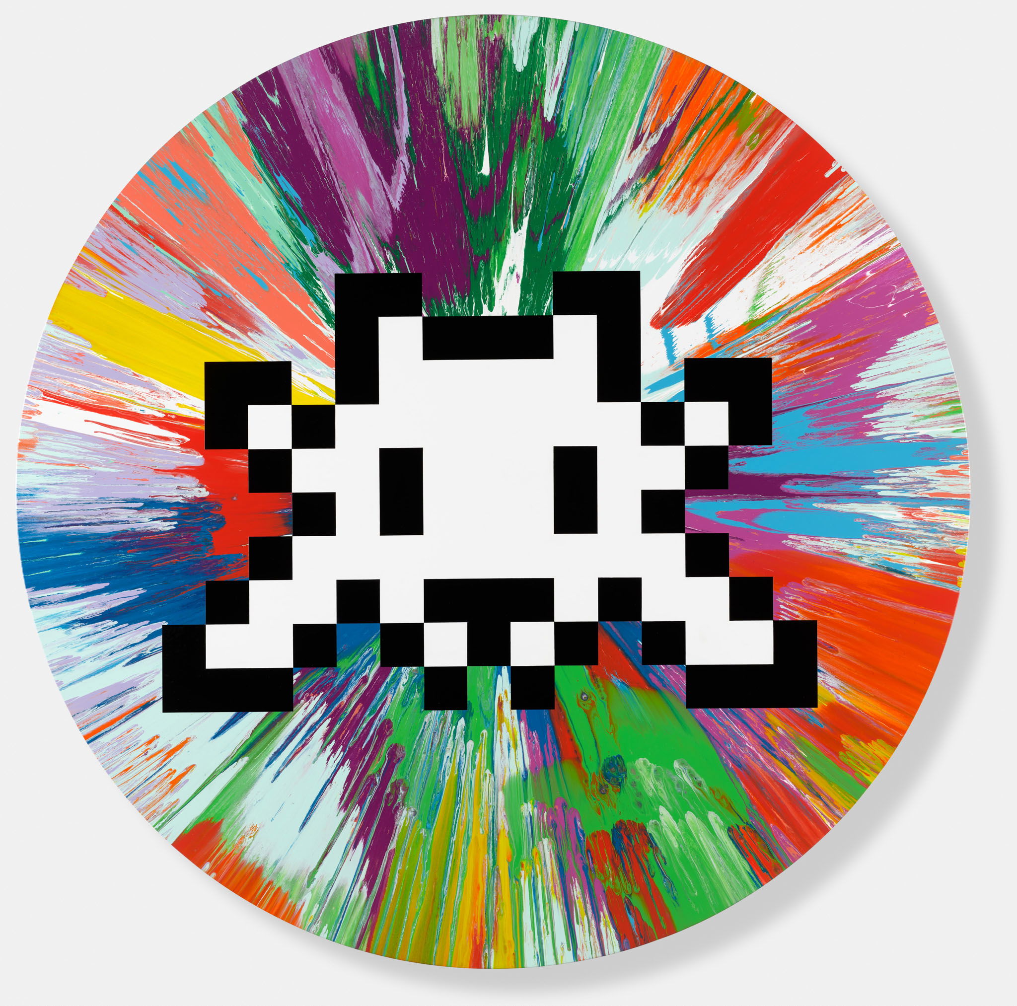 Beautiful Spinvaded Pizza Painting 1 main image