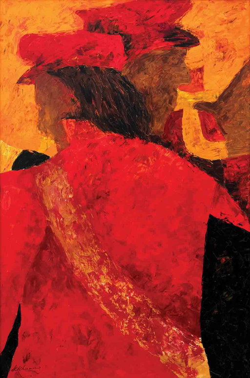 Krishen Khanna Work Heads to Auction