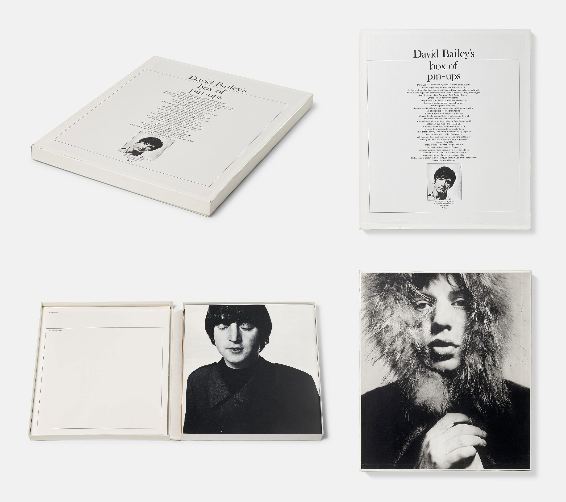 David Bailey ３冊組写真集 David Bailey's The Pin-Ups Contact Sheets | HENI Primary