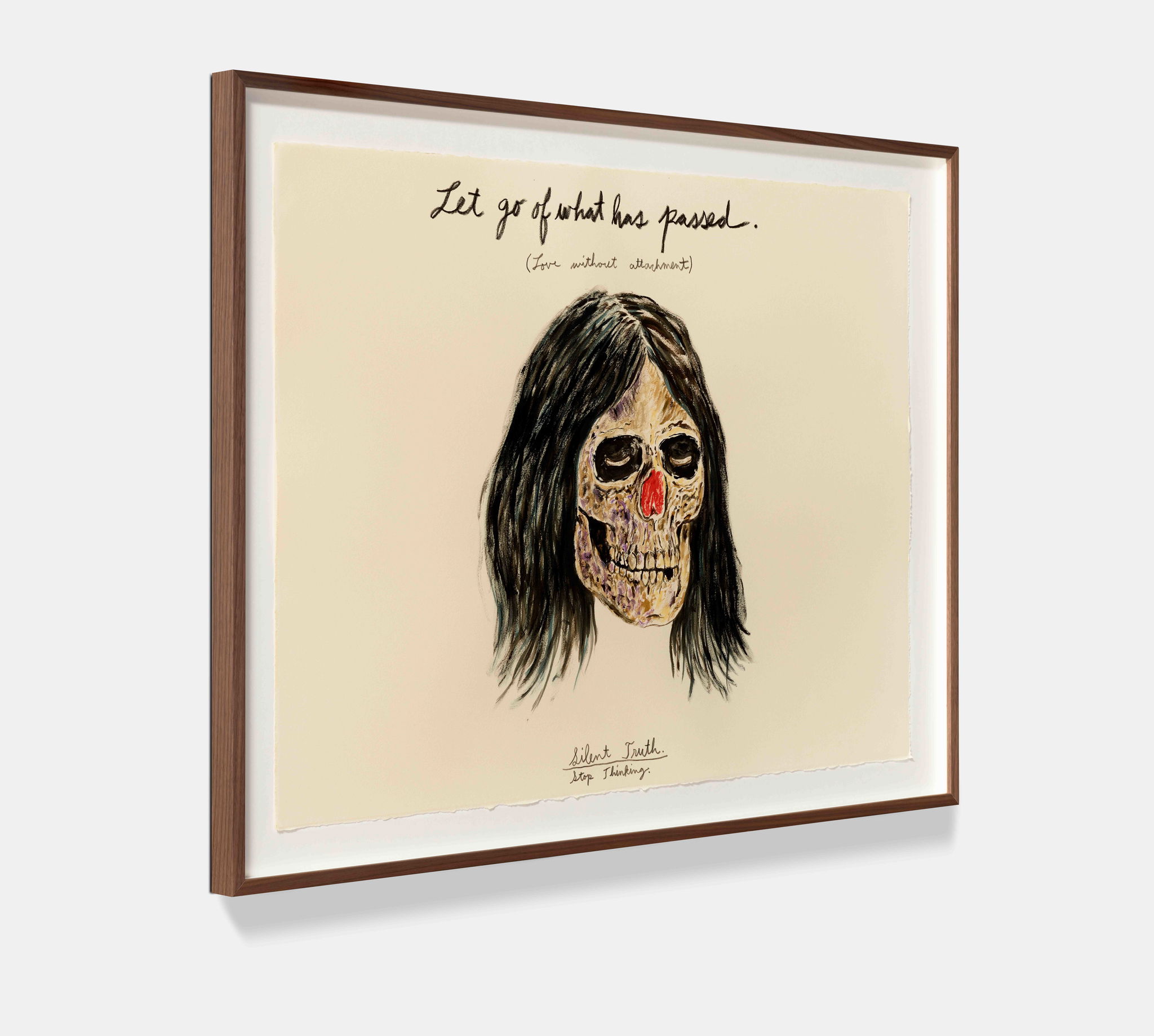 Let go of what has passed.  2