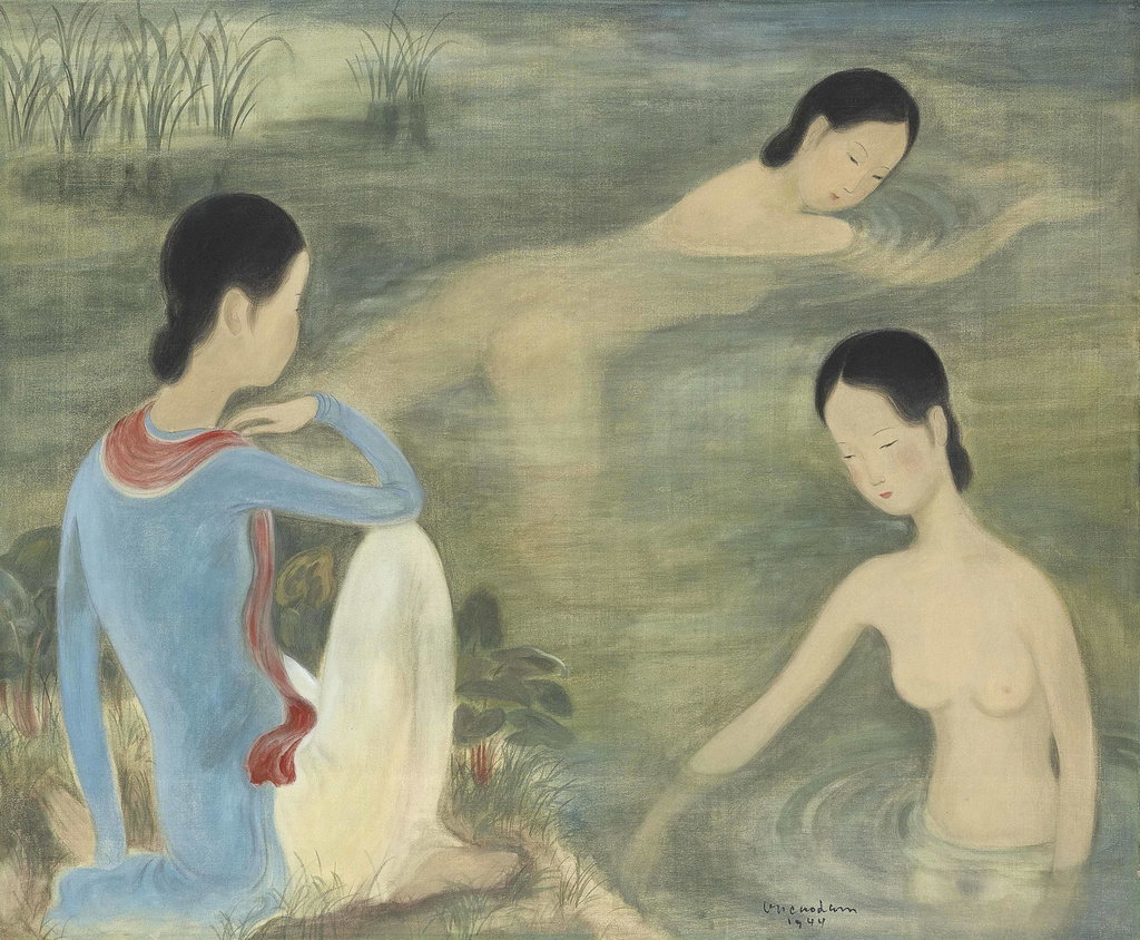 Femmes au bain (Women Bathing) (1944). Sold for $1.04m in 2020. Image courtesy of Christie's