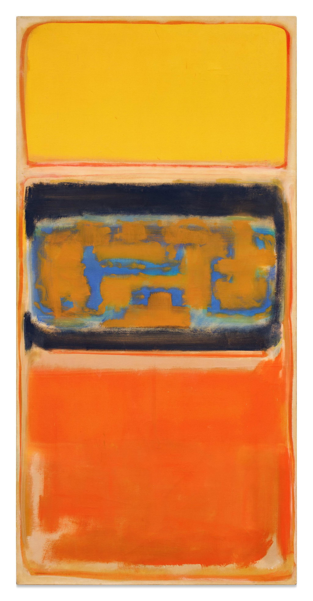 No. 1 by Mark Rothko estimated at $15m (low) to $20m (high). Image courtesy of Sotheby's