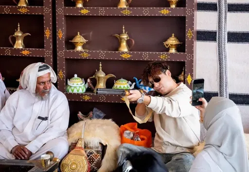 Cultural Camp at King Abdulaziz Camel Festival Showcases Saudi Heritage