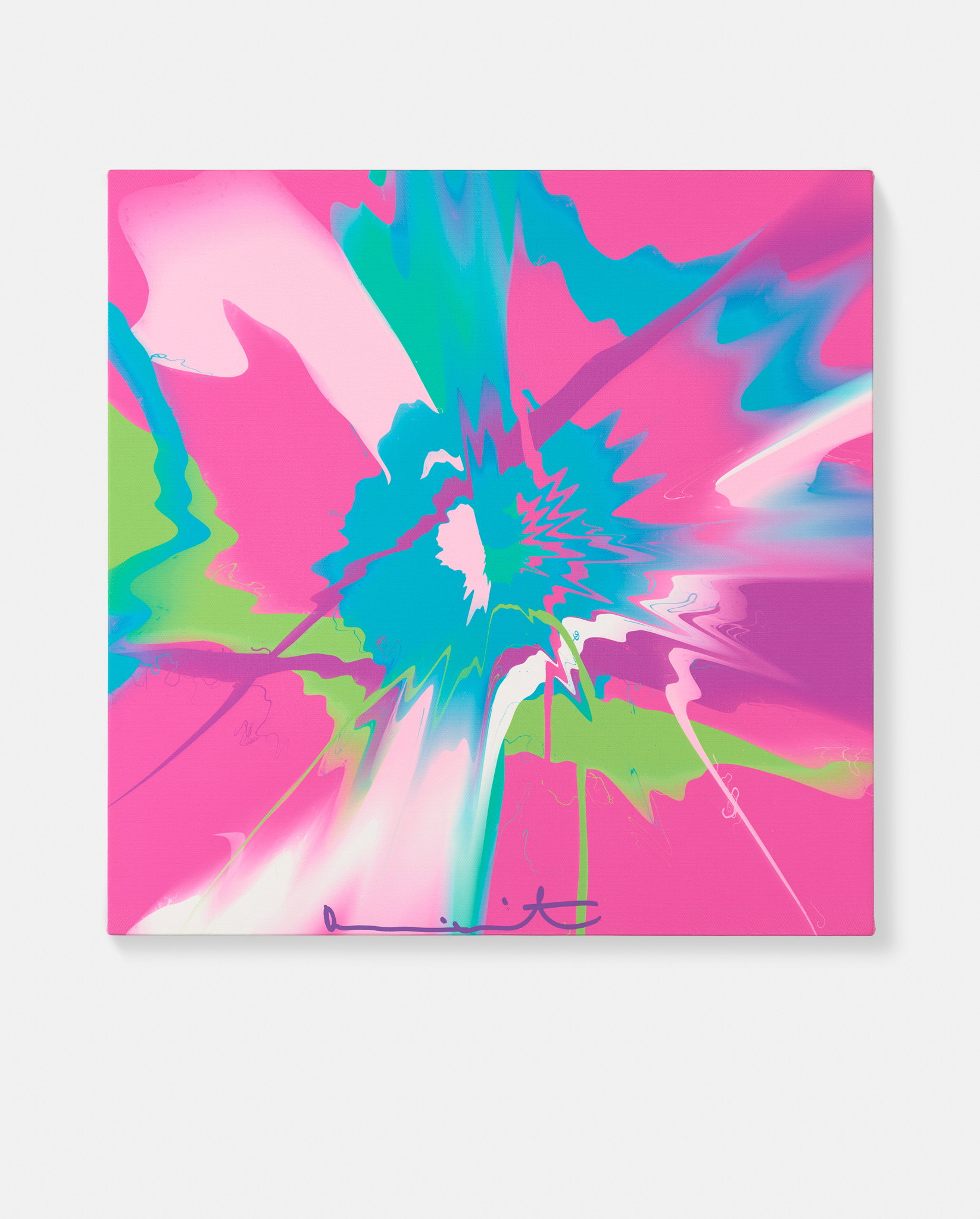 Beautiful, Nearly Invincible, Pure But Powerful, Full Free, Half-Forgotten And Lost Nimbus Painting image #1 main image