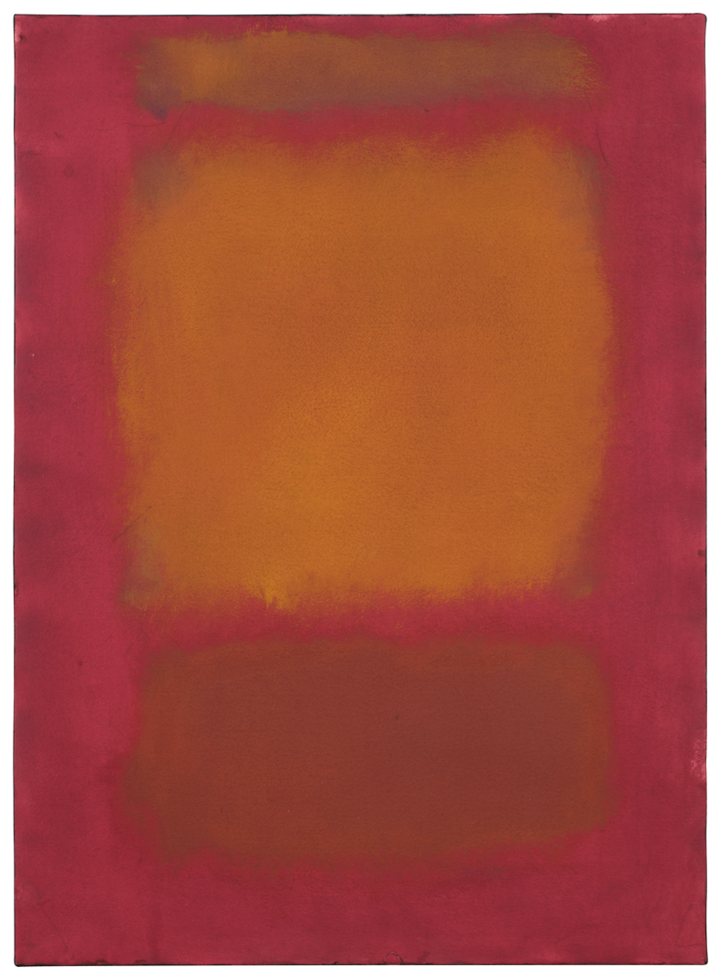 Mark Rothko, Untitled, painted around 1959. Image courtesy of Sotheby's New York