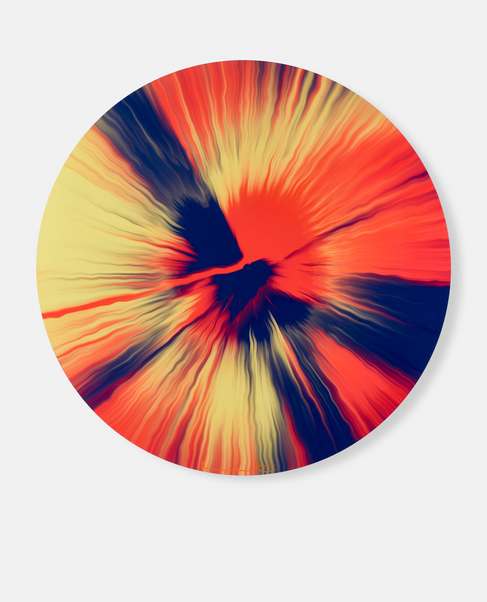 Beautiful, Less Joyous, Tenderly Gratified, Half Anxious Star System Painting image #1 main image