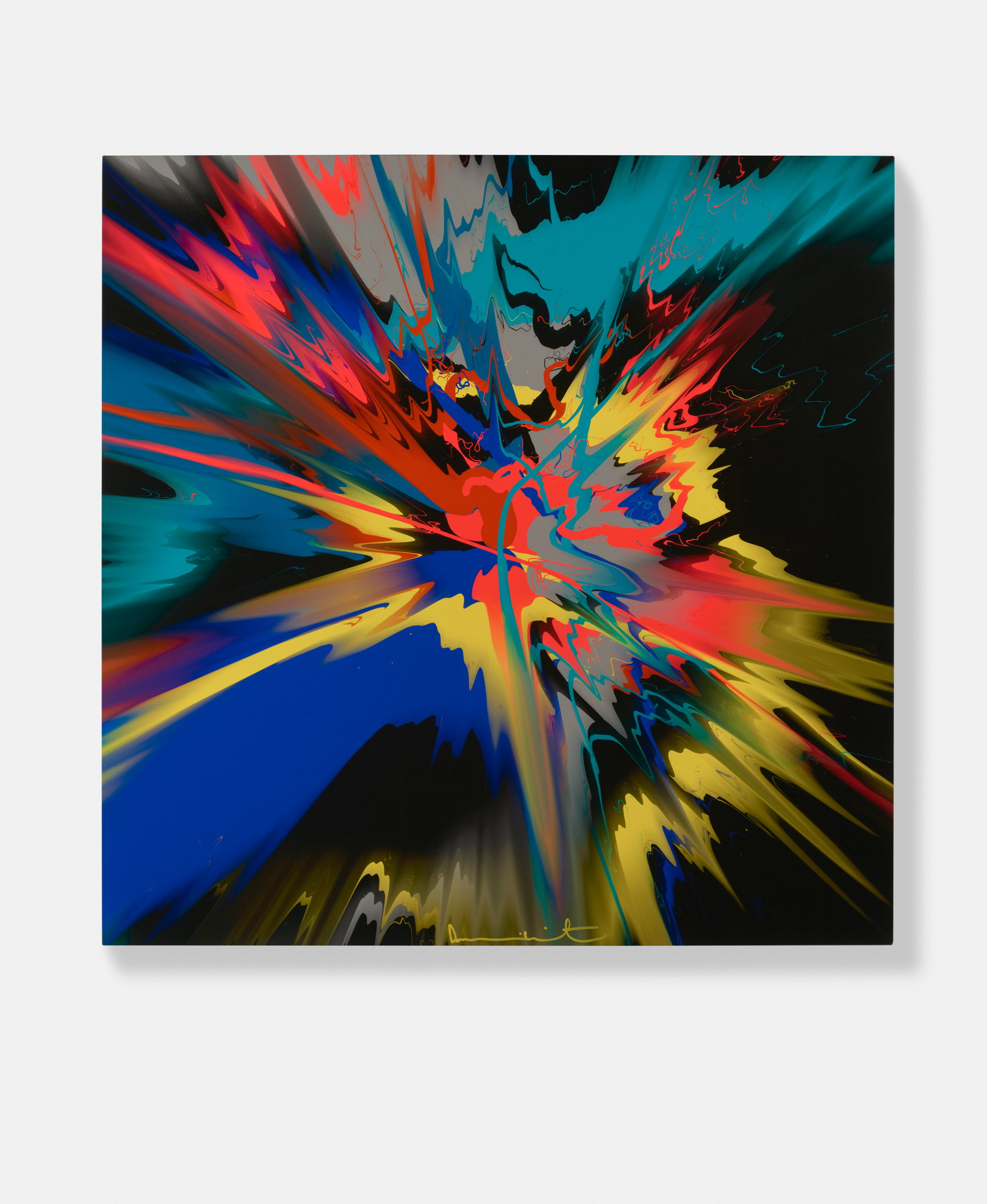 Beautiful, How Tender, Uncreative, Delightfully Innocent Helter Skelter Painting image #1 main image