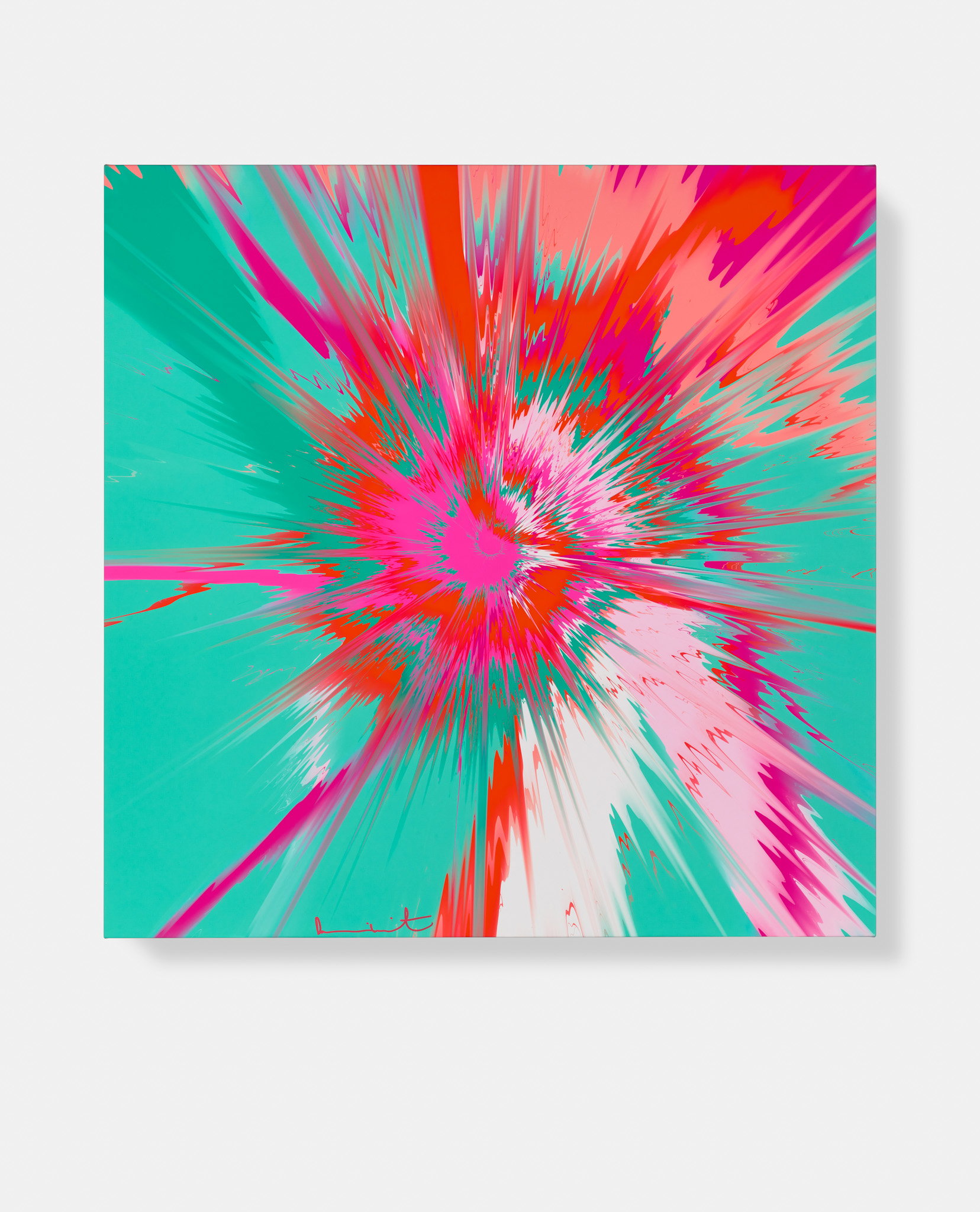 Beautiful, Greatly Stronger, Inexpressibly Brilliant Vapor Painting image #1 main image