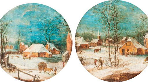 Winter Landscapes Warm Bidders Up At Hargesheimer