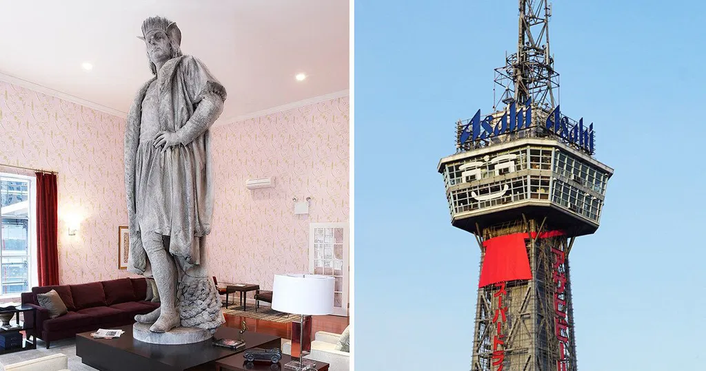 Tatzu Nishi, the artist who turned Christopher Columbus into home decor