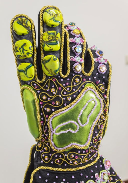 Medieval Motifs and Pop Culture Converge in Jorge Mañes Rubio’s Beaded Sculptures