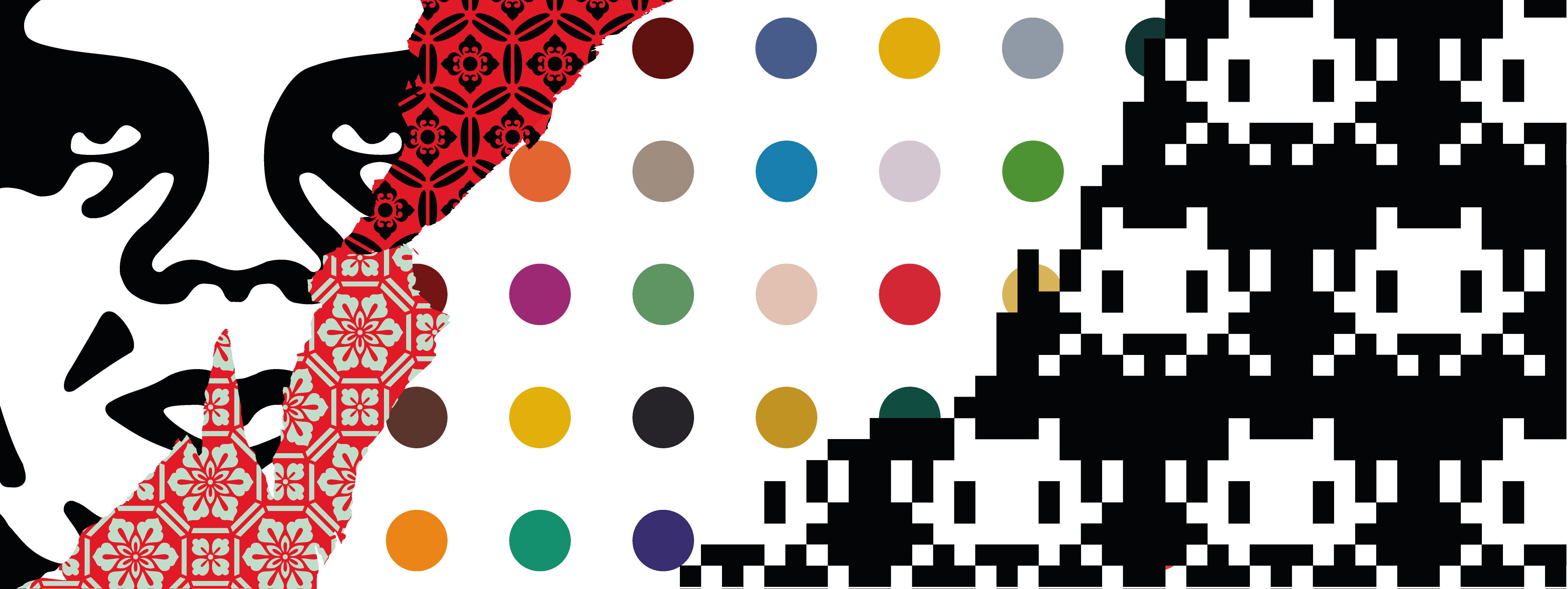 Triple Trouble by Fairey, Hirst & Invader | HENI Primary