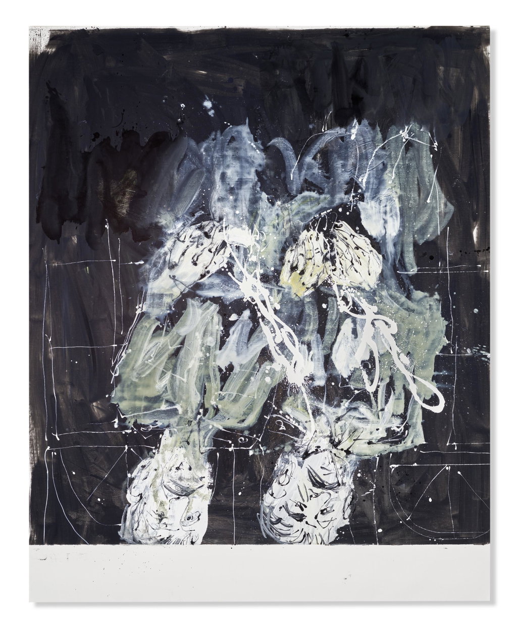 Doppelnachtigall by Georg Baselitz sold for $795,700.
Image courtesy of Christie's