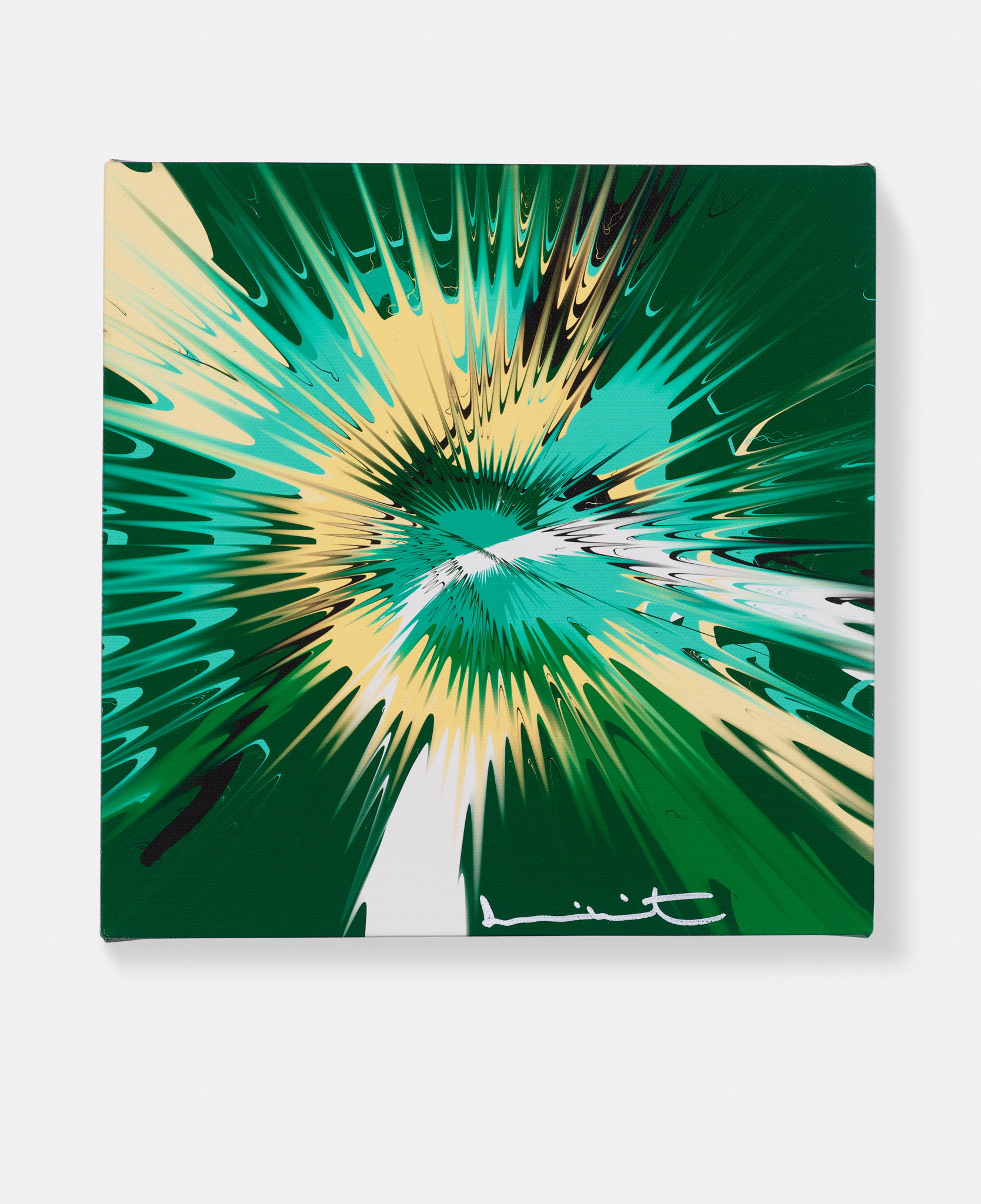 Beautiful, Singed When Immeasurable Good, Apparently Friendly, How Free, Undomesticated And Secluded Explosion Painting image #1 main image