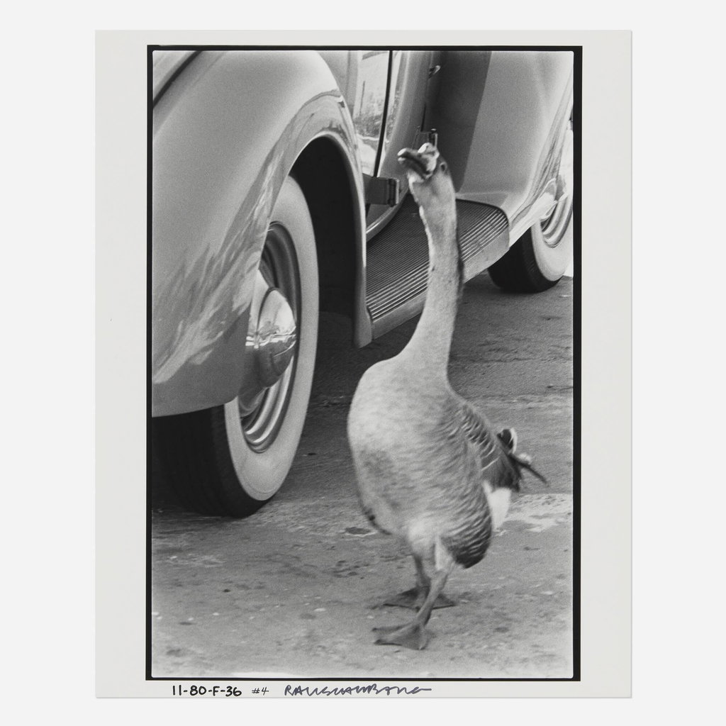 Untitled by Robert Rauschenberg sold for $2,432. Image courtesy of Rago