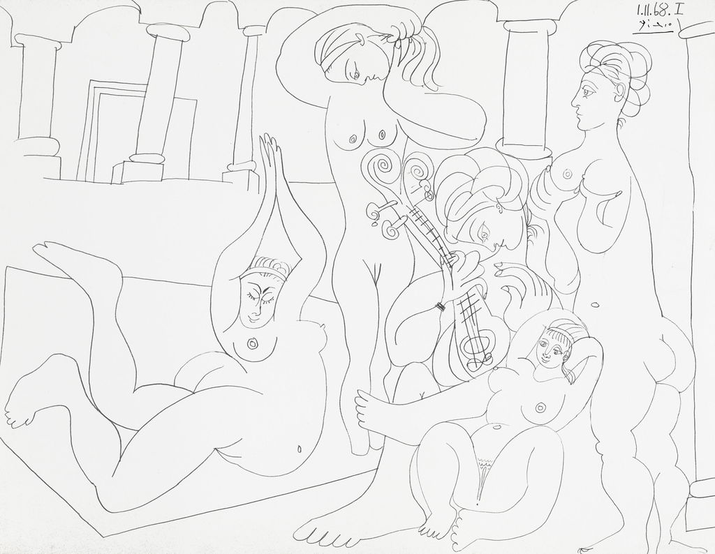 Le bain turc. Image courtesy of Christie's