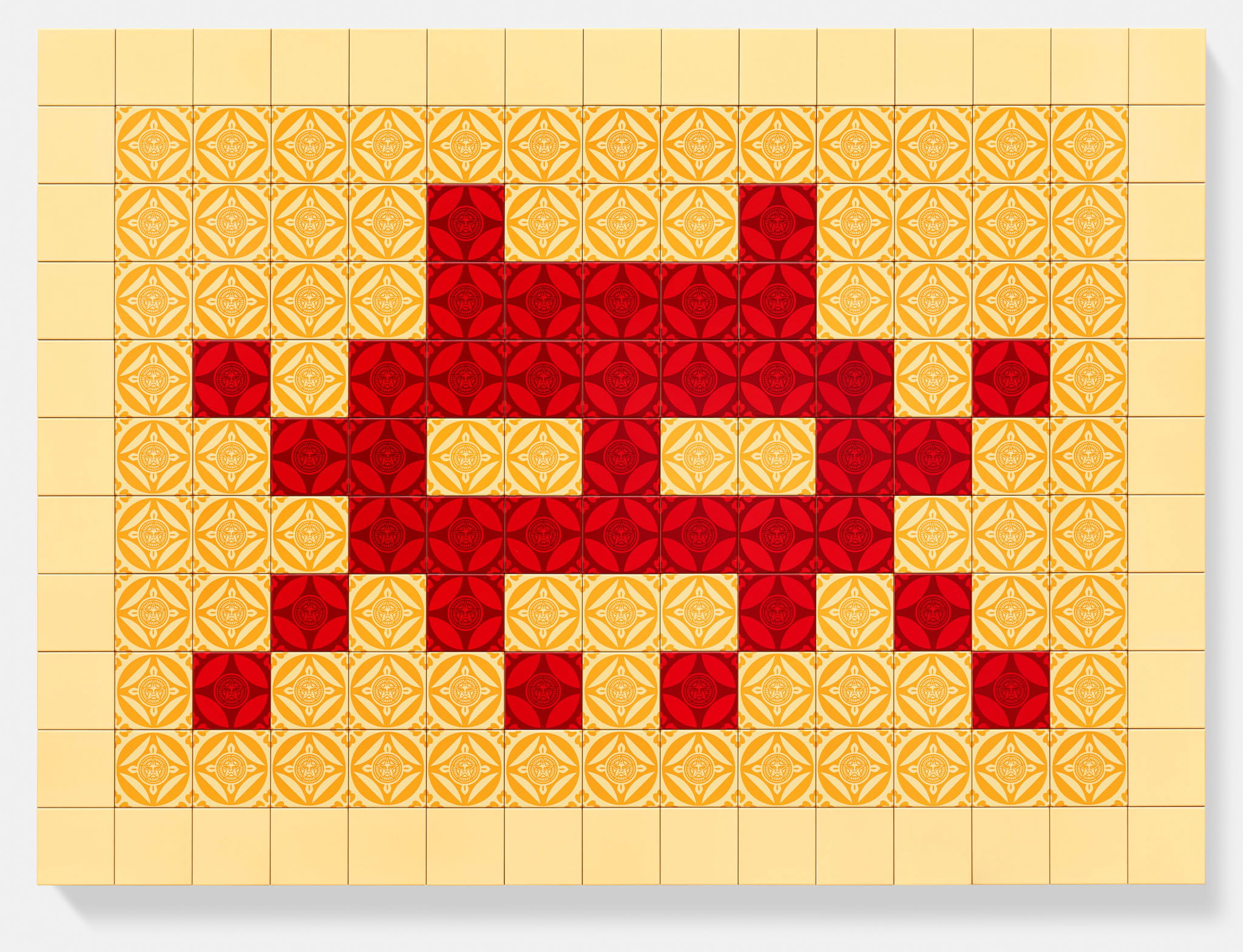 Positive Space/Negative Space (Red/Cream) 1 main image