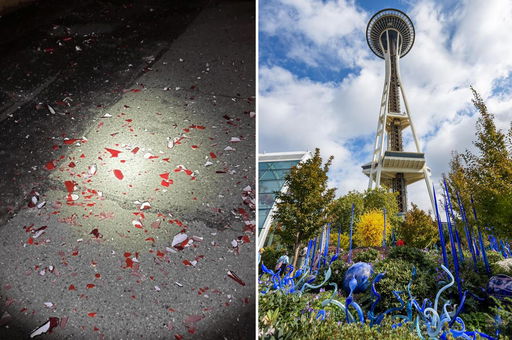 Vandal destroys $240K worth of sculptures at Seattle museum, tries to stab security guard with shard of glass
