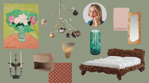 Sarah Sherman Samuel Conjures a Handsome Bedroom Suite Around a Milton Avery Painting