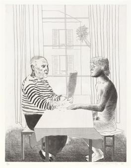 David Hockney Work Sells for 26% Above Estimate at Auction