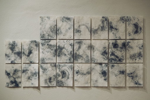 Photo reportage from the exhibition 'Ex ovo omnia' by Austė Skardžiukaitė-Kabašinskienė at VAA Kaunas faculty Gallery 'Muitinė'
