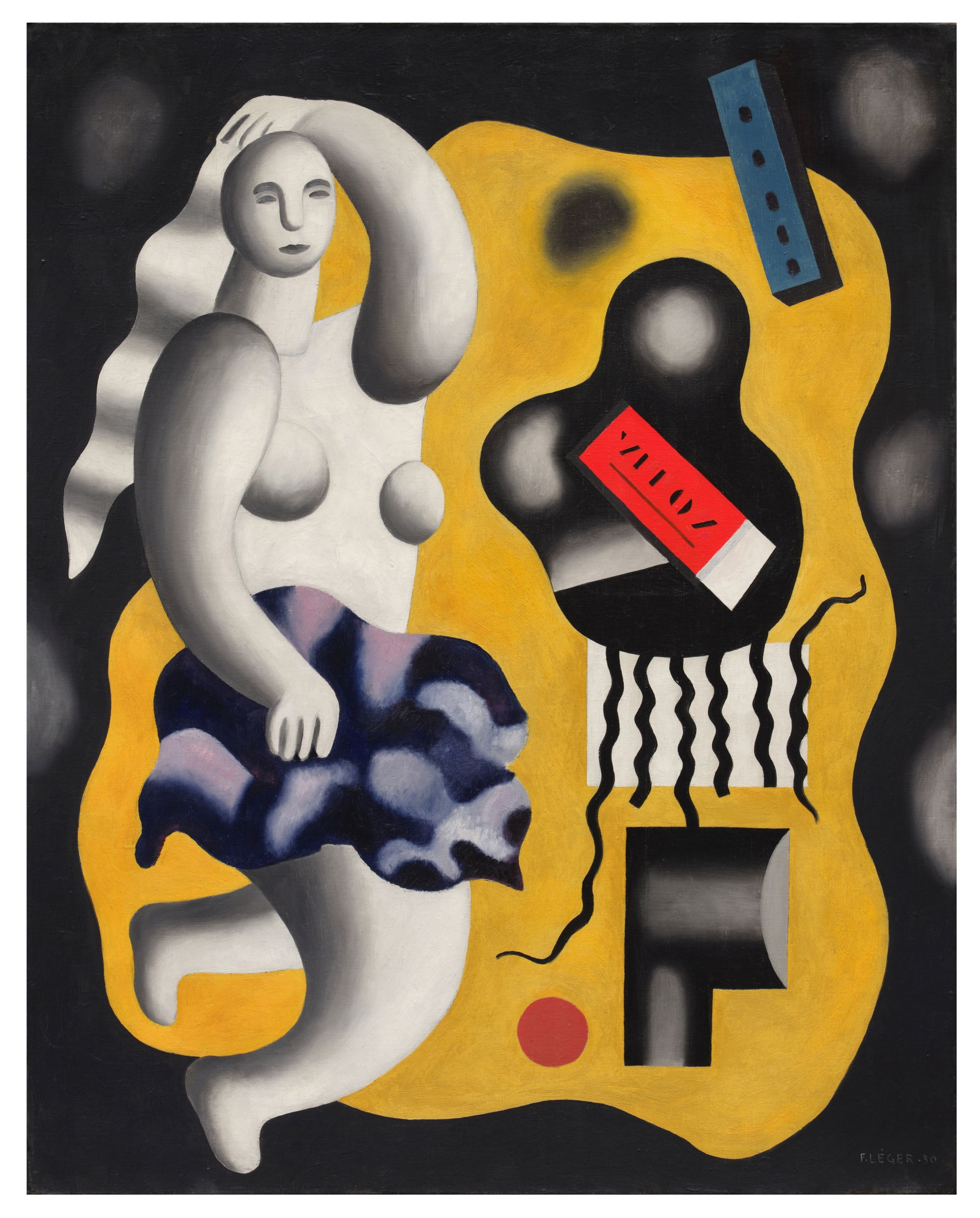 Fernand Leger、LA MANNEQUIN AU DAMIER Helly Nahmad Gallery - Fernand Léger, 'Mannequin au Damier