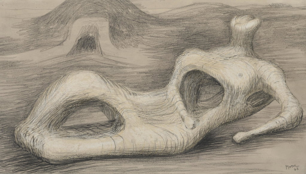 Reclining Figure. Image courtesy of Christie's
