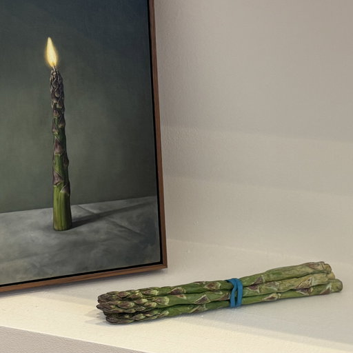 Asparagus duo — London Art Roundup