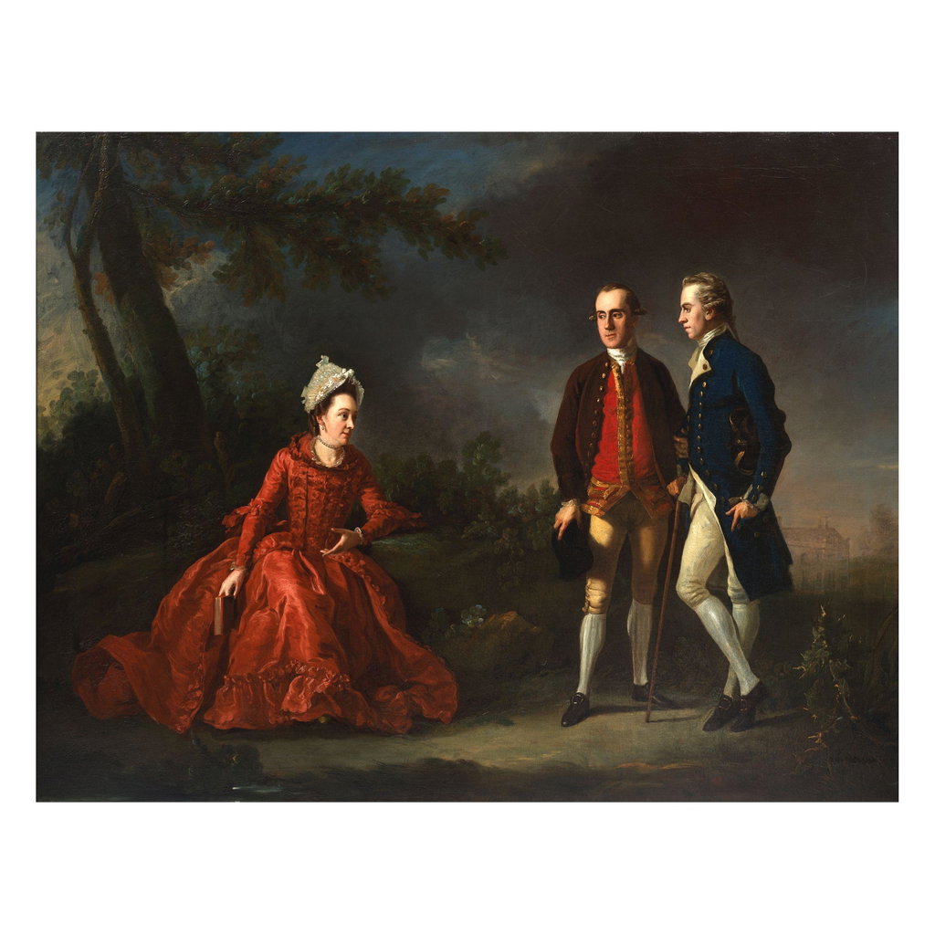 Portrait of members of the Macclesfield Family. Image courtesy of Bonhams