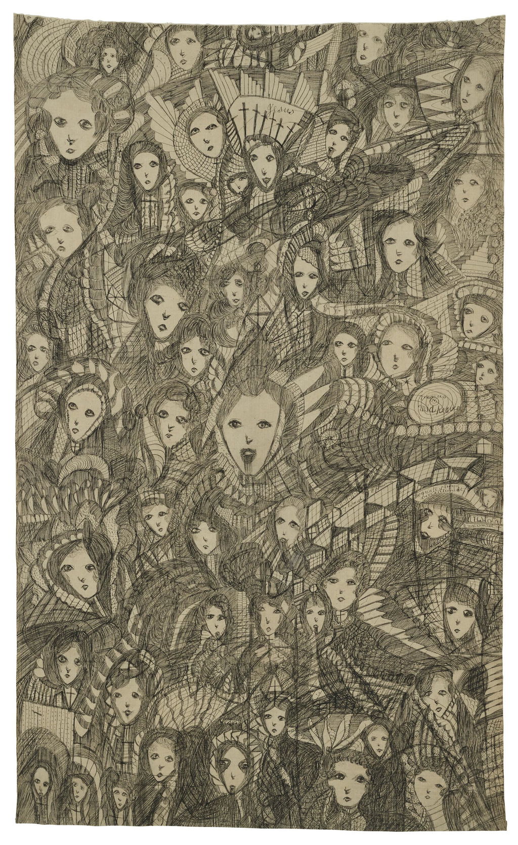 UNTITLED (VENUS AMID HEAVEN) (Undated). Sold for $78,100 in 2024. Image courtesy of Christie's