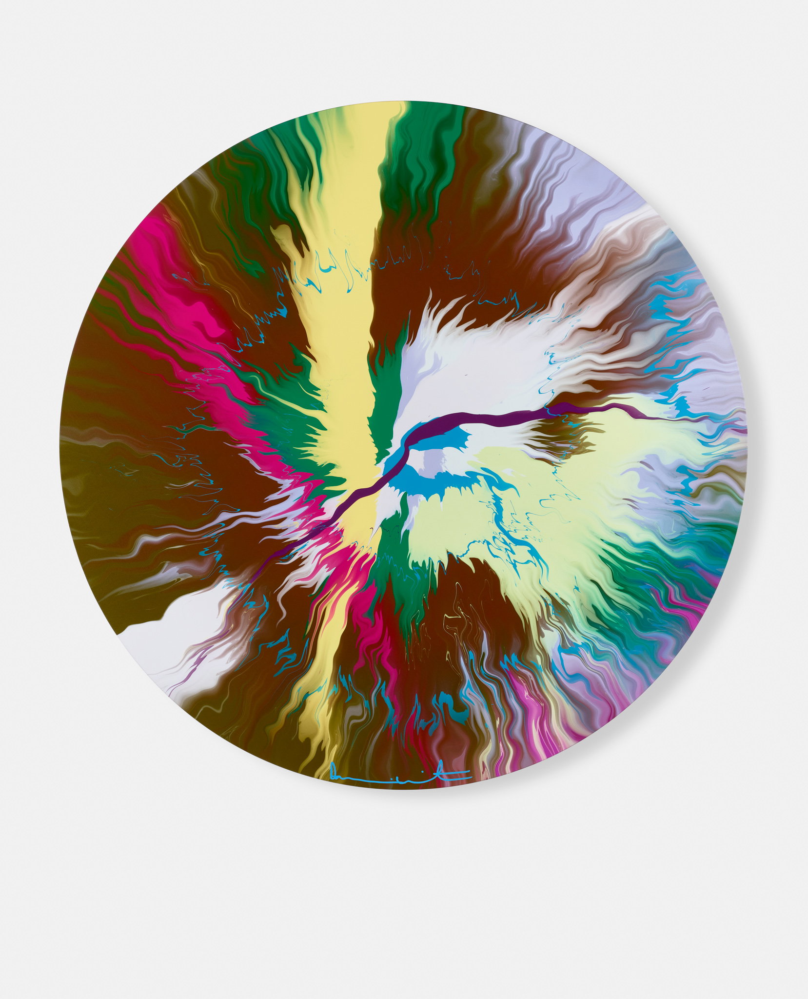 Beautiful, Ever Fair, No Stranger To Fate Bursting River Painting image #1 main image