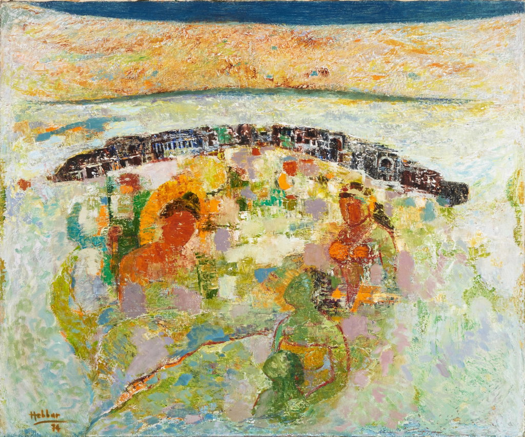 Ajanta (1974). Sold for $768,000 in 2026. Image courtesy of Sotheby's