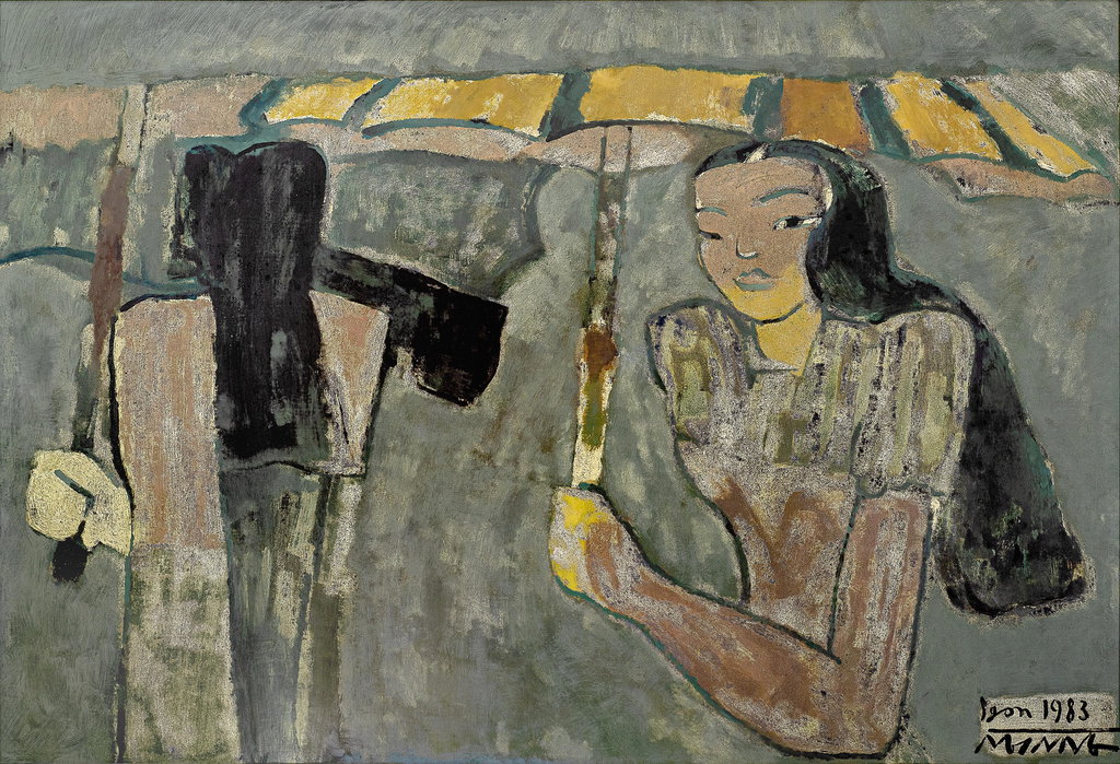 Femme A L'ombrelle (Lady with a Parasol). Image courtesy of Christie's