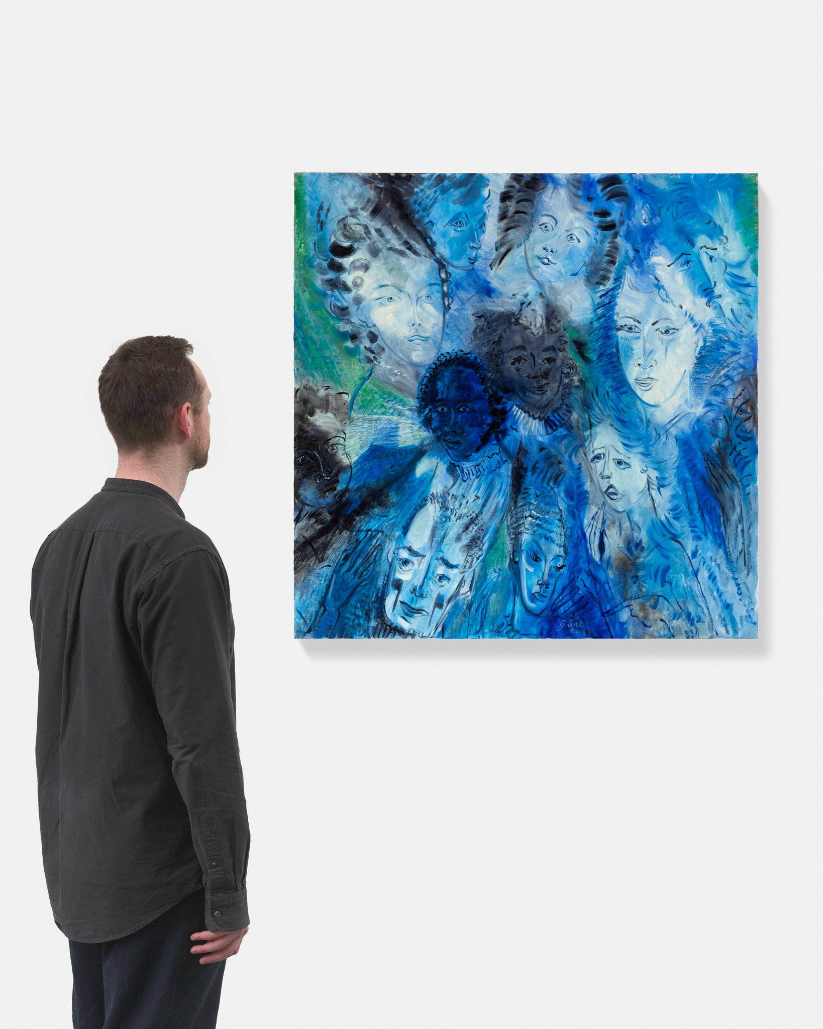 Blue dance scale image
