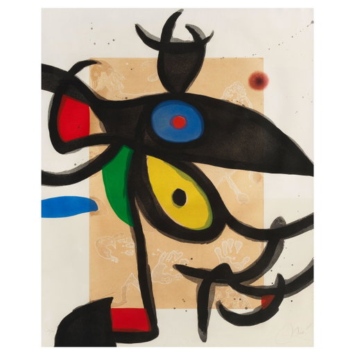 Joan Miro Work Sells for 85% Above Estimate at Auction