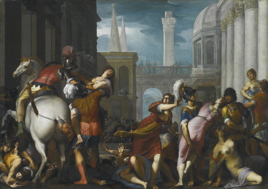 The Abduction Of The Sabine Women (1596). Sold for $360,000 in 1990. Image courtesy of Sotheby's