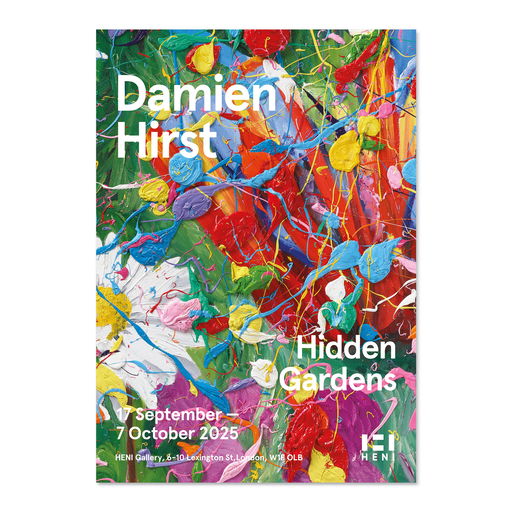 Damien Hirst - Isolated Joyful Hidden Gardens Poster
