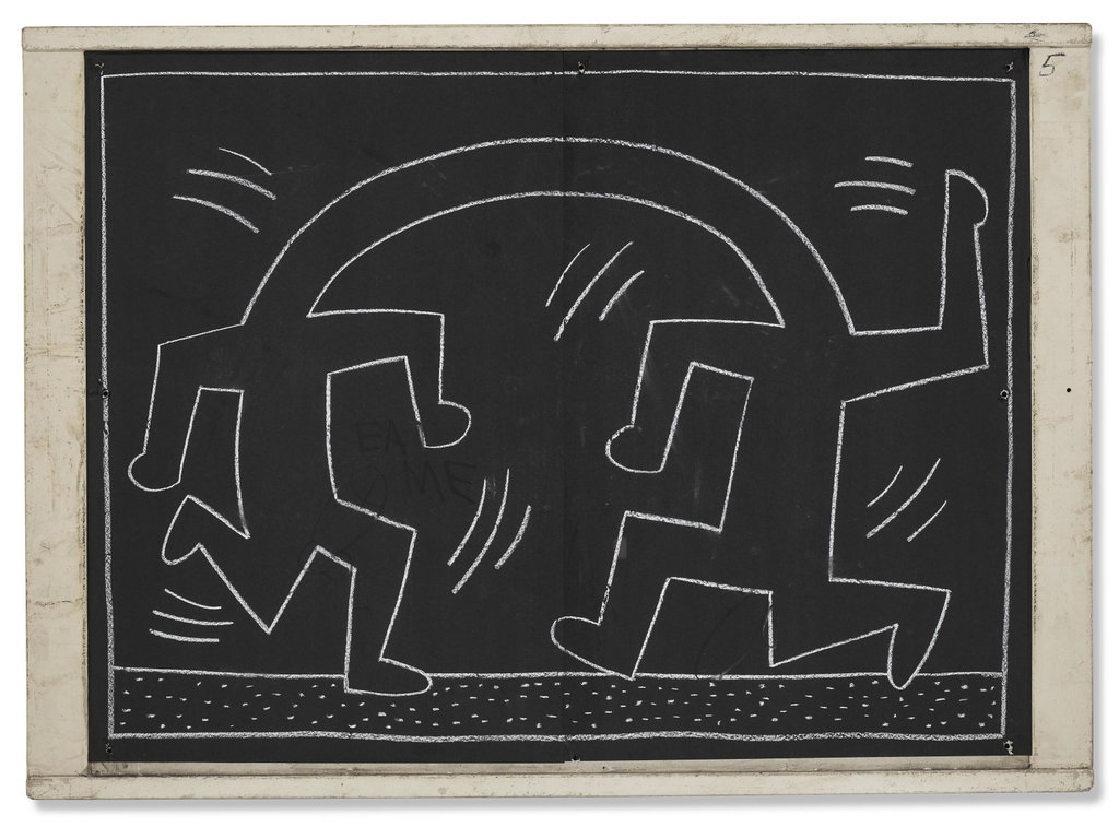 Untitled (Subway Drawing). Image courtesy of Christie's