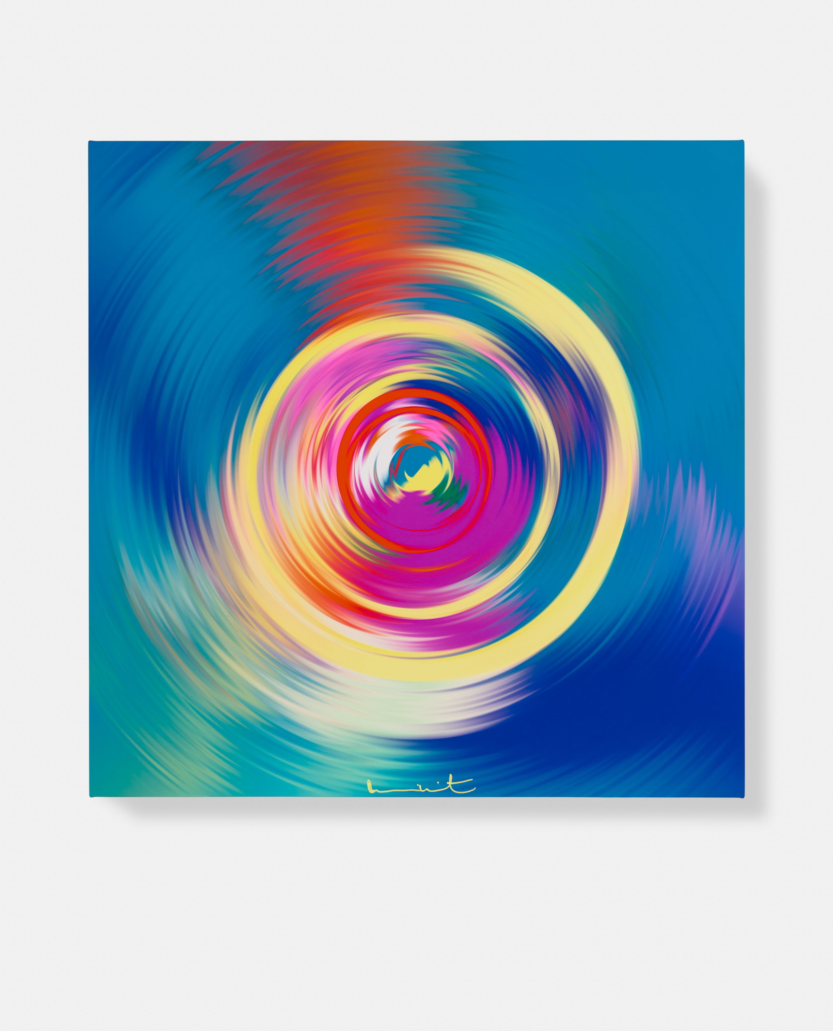 Beautiful, Really Novel, Almost Superstitious, Entirely Instinctive And Earnest Vortex Painting image #1 main image
