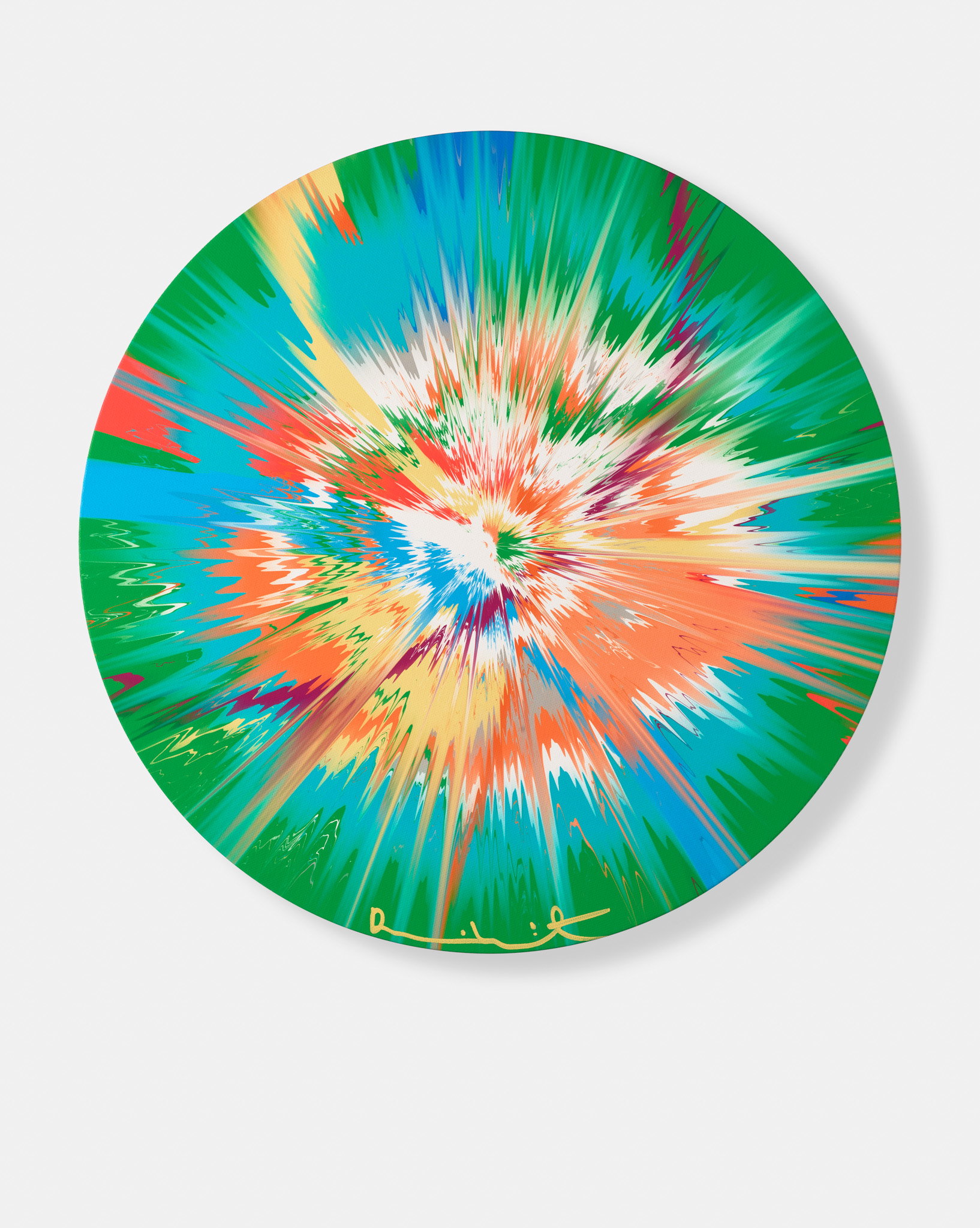 Beautiful, Particularly Clear, Overmatched Vapor Painting image #1 main image