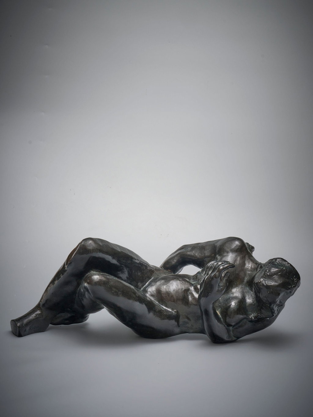 Nu féminin couché dit aussi 'Étude pour Ariane' (1887 - 1890) by Auguste Rodin sold for $66,300. Image courtesy of Bonhams