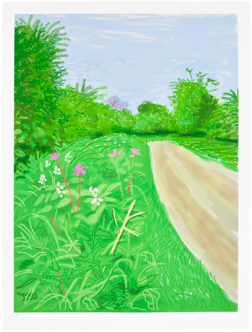 David Hockney Work Sells for 225% Above Estimate at Auction