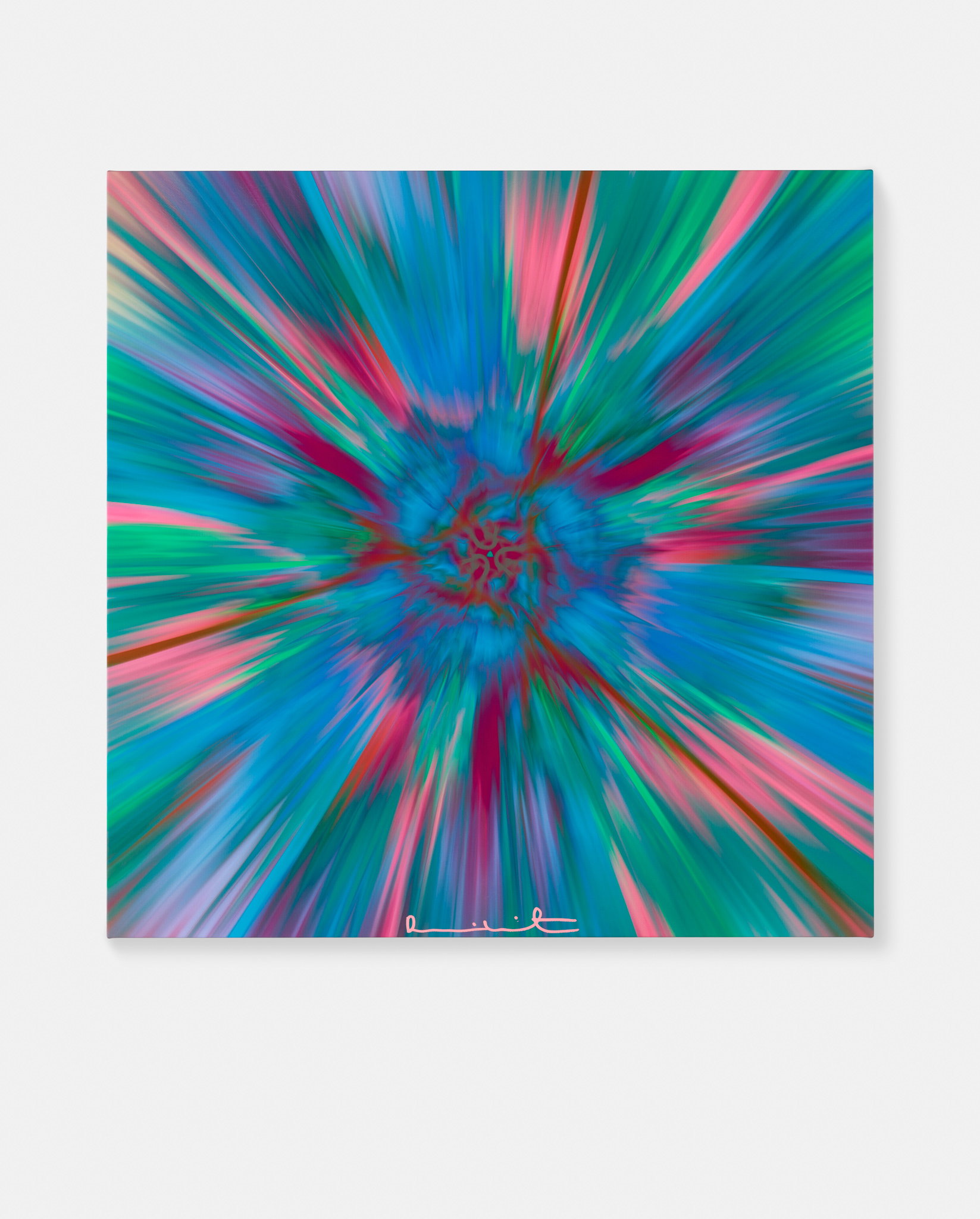 Beautiful, Specially Enshrouded Galaxy Painting image #1 main image