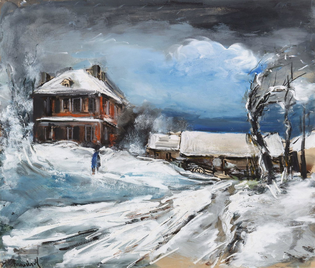 La maison rouge. Image courtesy of Sotheby's