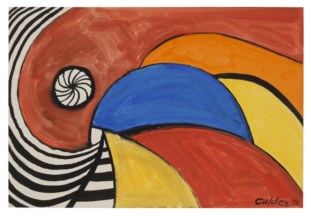 Paysage avec Disc Spirale. Image courtesy of Christie's