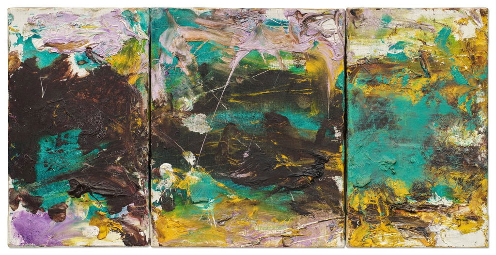 Untitled (Triptych). Image courtesy of Sotheby's