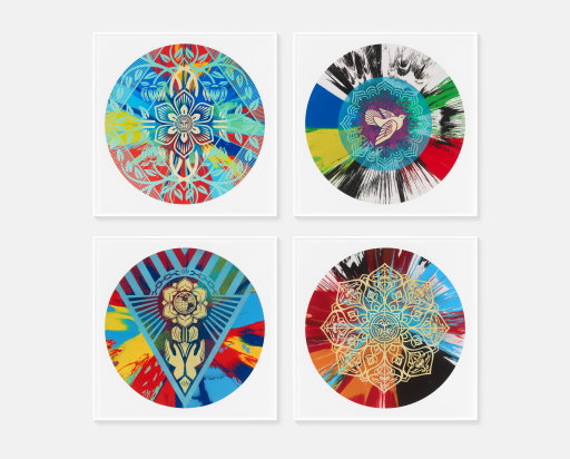 Fairey/Hirst: The Hope Paintings